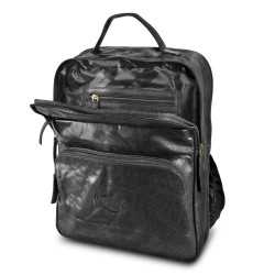 Backpacks  - Pierre Cardin Leather Backpack