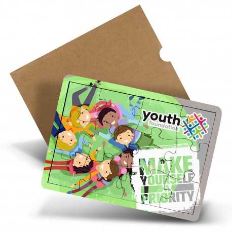 Executive Games  - Wooden 12 Piece Puzzle