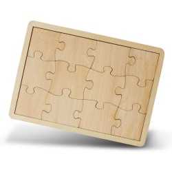 Executive Games  - Wooden 12 Piece Puzzle