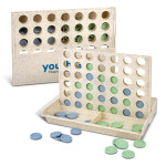 Executive Toys and Games - Four in a Row Game - Natura
