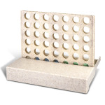 Executive Toys and Games - Four in a Row Game - Natura