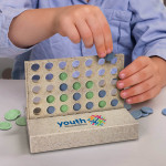 Executive Toys and Games - Four in a Row Game - Natura