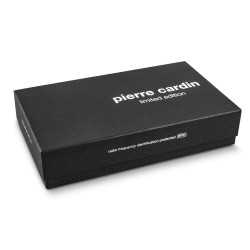 Corporate Travel Wallets  - Pierre Cardin Leather Wallet Belt Gift Set
