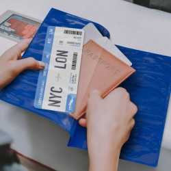 Corporate Travel Wallets  - Vinyl Travel Wallet