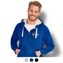 Hoodies  - SOLS Sherpa Unisex Zipped Sweatshirt