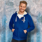 Hoodies - SOLS Sherpa Unisex Zipped Sweatshirt