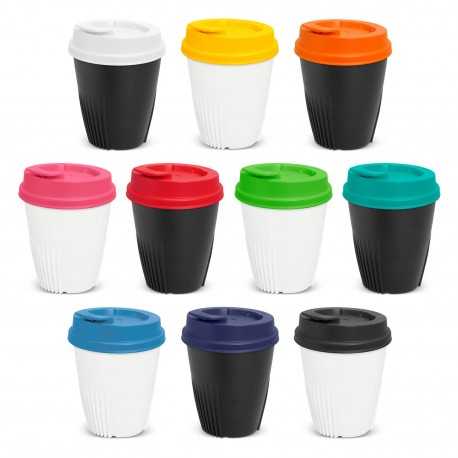 Reusable Coffee Cups - Plastic & Ceramic  - IdealCup - 355ml