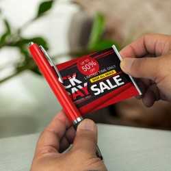 Novelty Pens  - Neptune Stylus Banner Pen