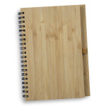 Promotional Journals &amp; Noteboooks - Bamboo Notebook - Medium