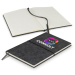Promotional Journals &amp; Noteboooks - RPET Felt Soft Cover Notebook - A5