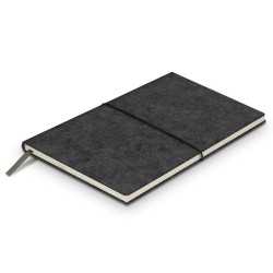 Promotional Journals & Noteboooks  - RPET Felt Soft Cover Notebook - A5