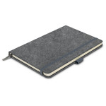Promotional Journals &amp; Noteboooks - RPET Felt Hard Cover Notebook - A5