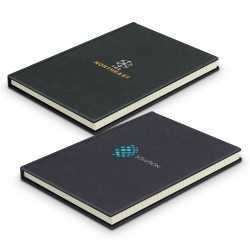 Promotional Journals & Noteboooks  - Re-Cotton Hard Cover Notebook - A5