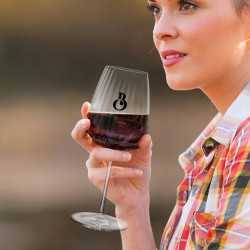 Printed Glasses & Tumblers  - Luigi Bormioli Optica Chardonnay Glass
