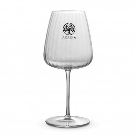 Printed Glasses & Tumblers  - Luigi Bormioli Optica Bordeaux Glass