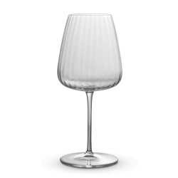 Printed Glasses & Tumblers  - Luigi Bormioli Optica Bordeaux Glass