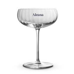 Printed Glasses & Tumblers  - Luigi Bormioli Optica Cocktail Glass