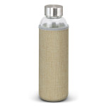 Drink Bottles - Metal - Venus Glass Bottle - Natural Sleeve