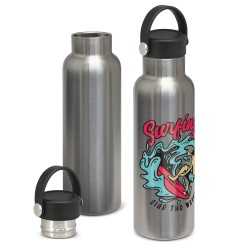 Drink Bottles - Metal  - Nomad Vacuum Bottle Stainless - Carry Lid