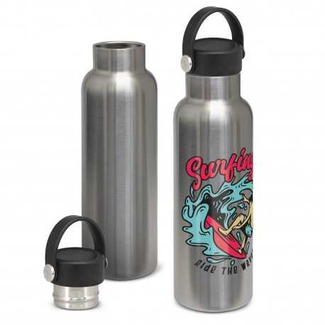 Drink Bottles - Metal  - Nomad Vacuum Bottle Stainless - Carry Lid