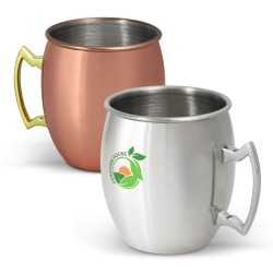 Reusable Coffee Cups - Metal  - Cossack Mule Mug - 550ml