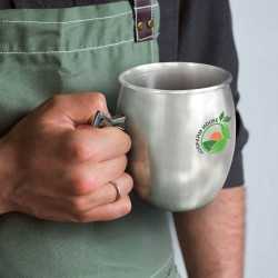 Reusable Coffee Cups - Metal  - Cossack Mule Mug - 550ml