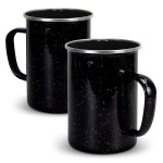Reusable Coffee Cups - Metal - Bendigo Enamel Mug - 600ml