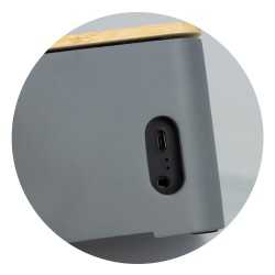 Wired & Bluetooth Speakers  - Limestone Speaker Wireless Charger