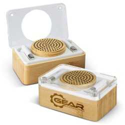 Wired & Bluetooth Speakers  - Bamboo Wireless Speaker & Earbud Set