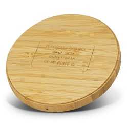 Phone & Tablet Chargers  - Vita Bamboo Wireless Charger - Round