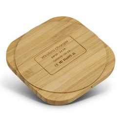 Phone & Tablet Chargers  - Vita Bamboo Wireless Charger - Square