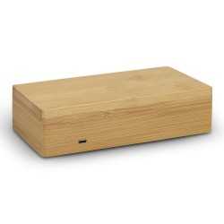 Phone & Tablet Chargers  - Bamboo Wireless Charging Clock
