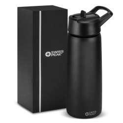 Protein Shakers  - Swiss Peak Stealth Vacuum Bottle - 750ml