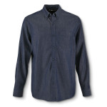 Men&#039;s Corporate Shirts - SOLS Barry Mens Denim Shirt