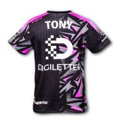 Sublimated Teamwear  - Custom Mens Sports V-Neck T- Shirt
