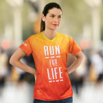Sublimated Teamwear - Custom Womens Performance V-Neck T-Shirt