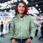 Sublimated Teamwear - Custom Womens Sports Zipped Hoodie