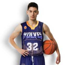 Sublimated Teamwear  - Custom Mens Basketball Top
