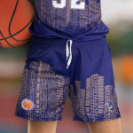 Sublimated Teamwear - Custom Womens Basketball Shorts