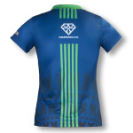 Sublimated Teamwear - Custom Womens Rugby T-Shirt