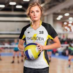 Sublimated Teamwear  - Custom Womens Volleyball Top