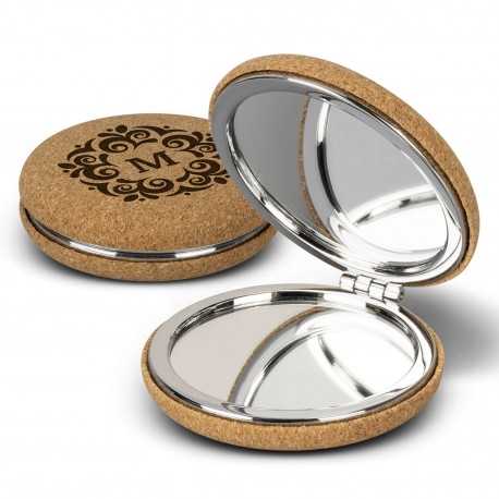 Personal Products  - Cork Compact Mirror