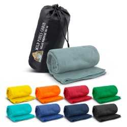Picnic Blankets  - Glasgow Fleece Blanket in Carry Bag