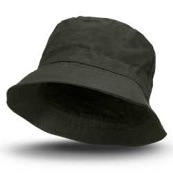 Wide Brim Hats  - Oilskin Bucket Hat