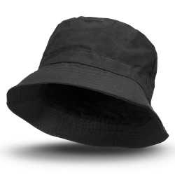 Wide Brim Hats  - Oilskin Bucket Hat