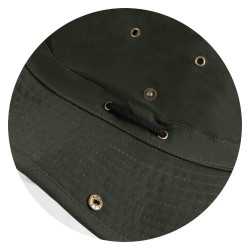 Wide Brim Hats  - Oilskin Wide Brim Hat