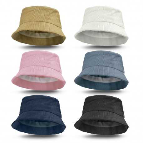 Wide Brim Hats  - Madura Corduroy Bucket Hat