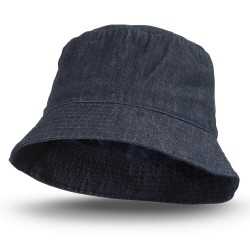 Wide Brim Hats  - Beverley Denim Bucket Hat