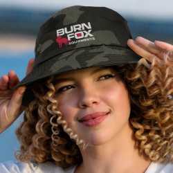 Wide Brim Hats  - Camouflage Bucket Hat