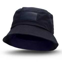 Wide Brim Hats  - Bucket Hat with Patch